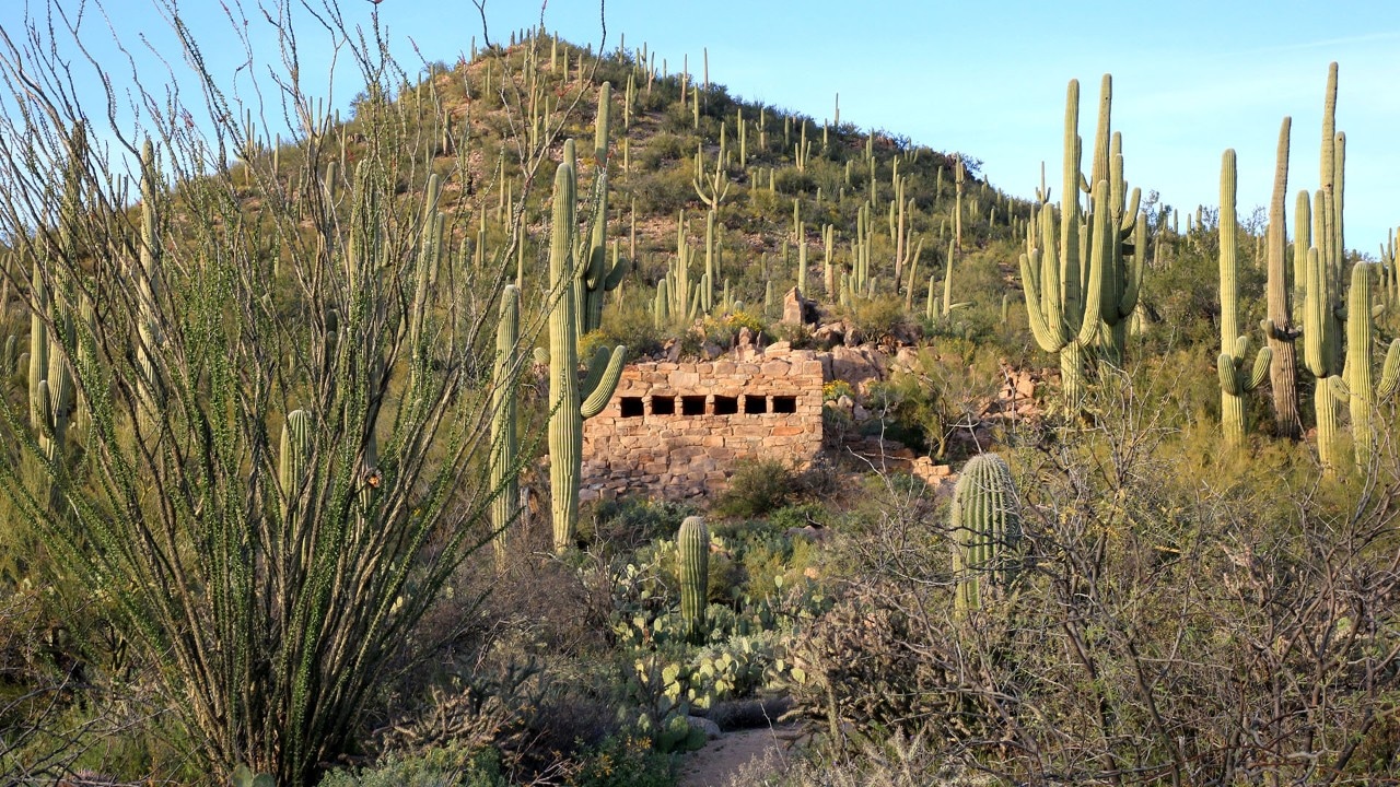 The Civilian Conservation Corps built the Ez-Kim-In-Zin restrooms in the 1930s.