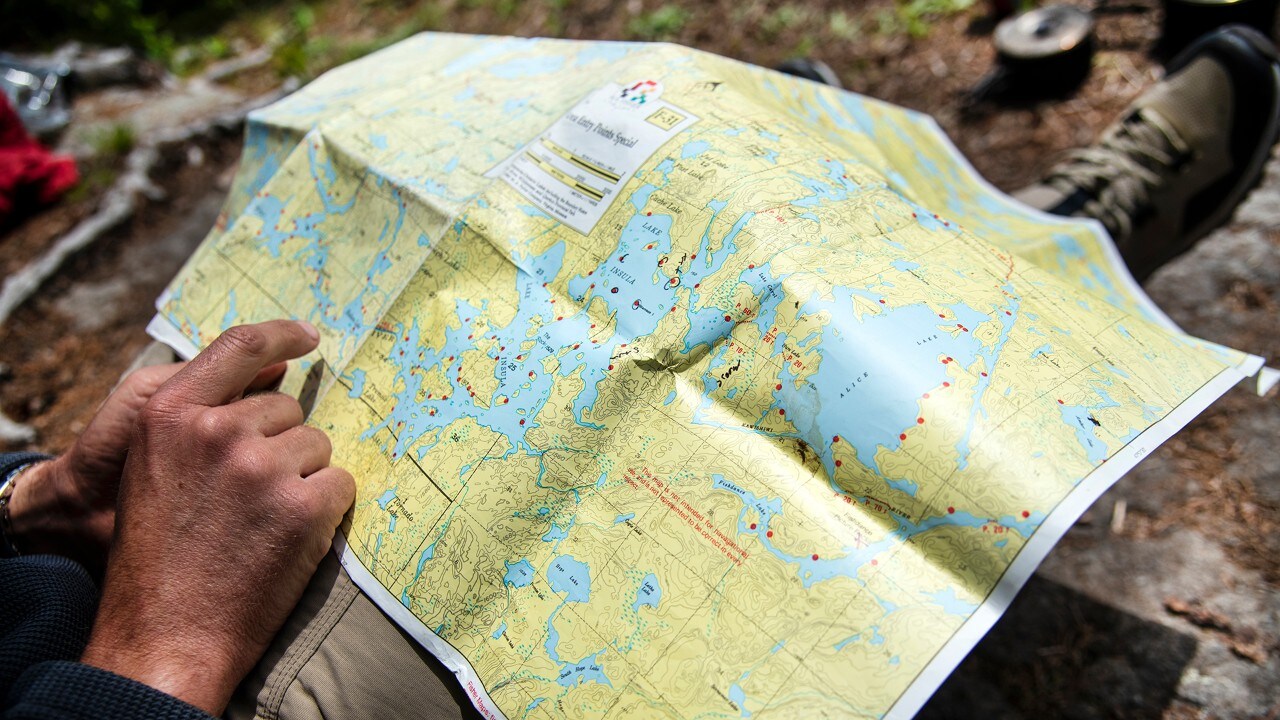 Adventurers can plot their own course through the lakes.