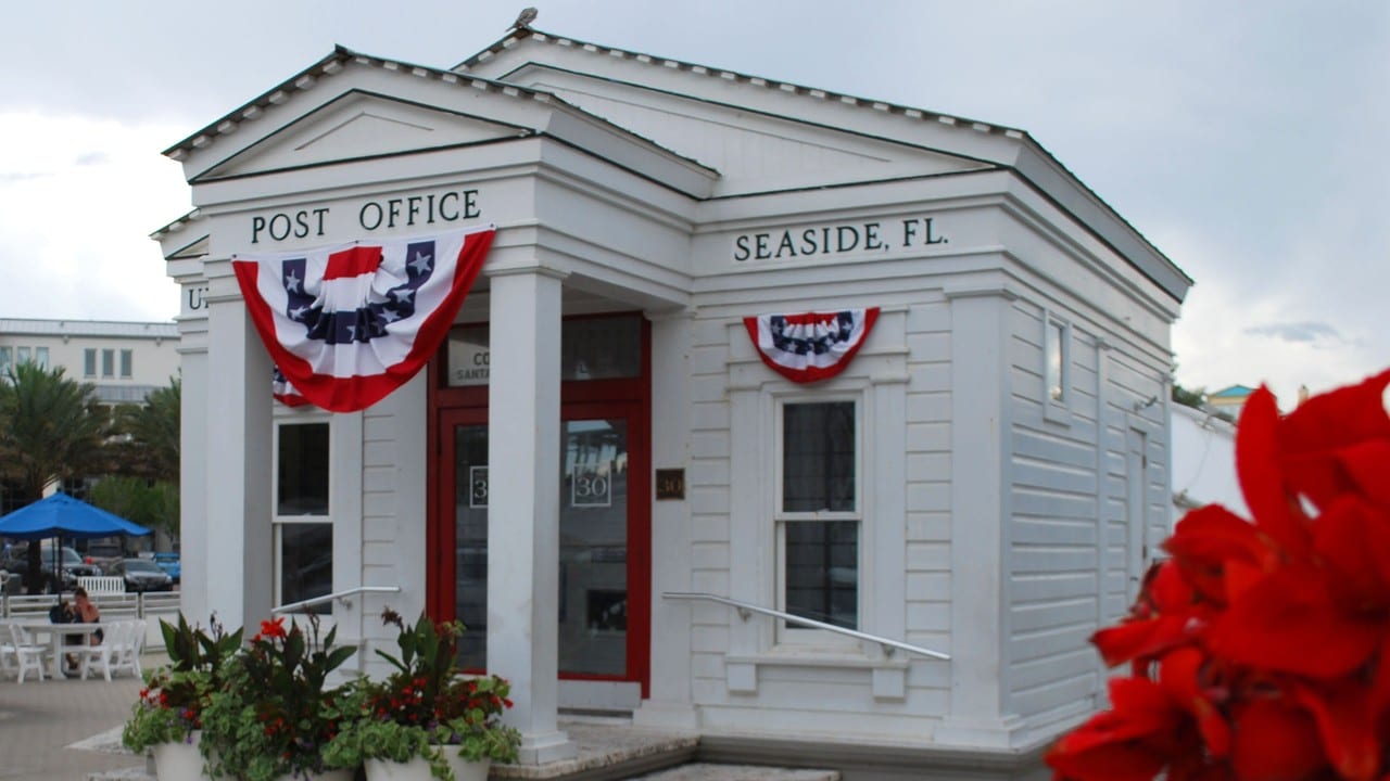 Post office in Seaside, Florida