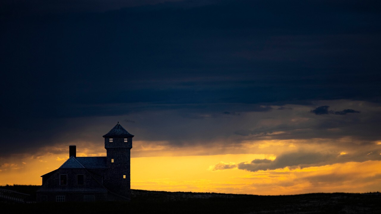 Old Harbor Life-Saving Station sits on Race Point Beach.