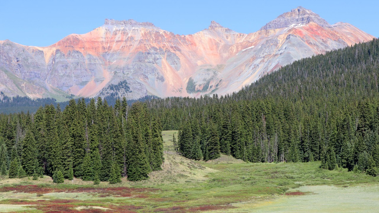 The San Juans are the largest and most rugged mountains in Colorado.