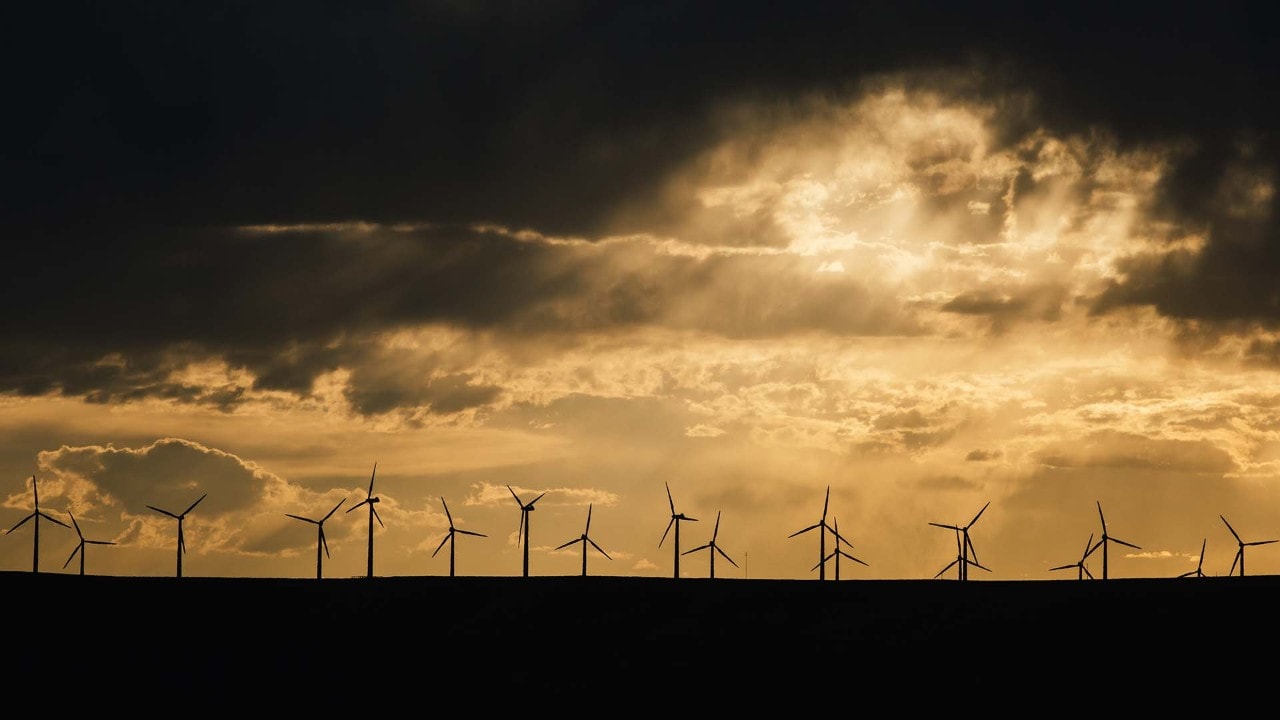 Southern Wyoming is known for constant high winds, making it a vital wind-energy hub.