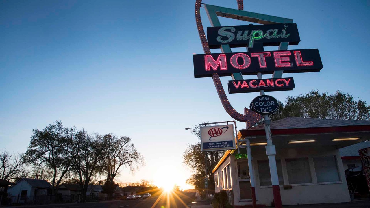 The Supai Motel in Seligman, Arizona