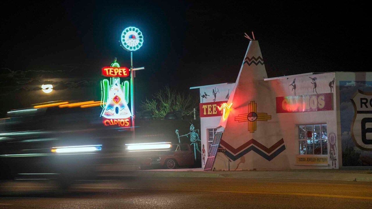 The Tee Pee Curios in Tucumcari, New Mexico