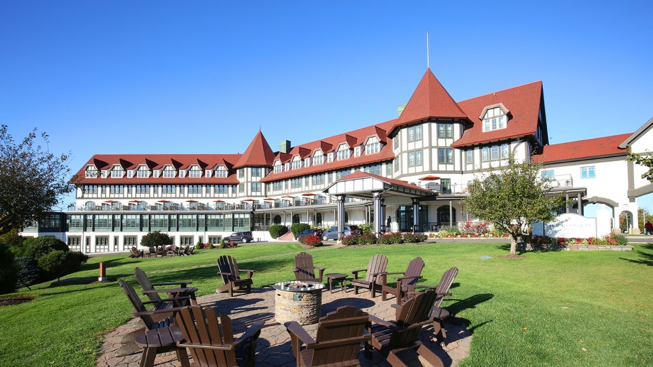 The Algonquin Resort is magnificent.