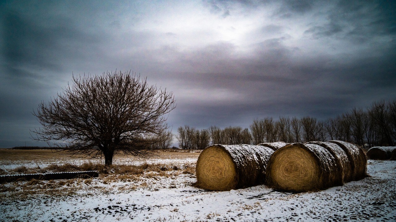 Farmland surrounds Kearney.