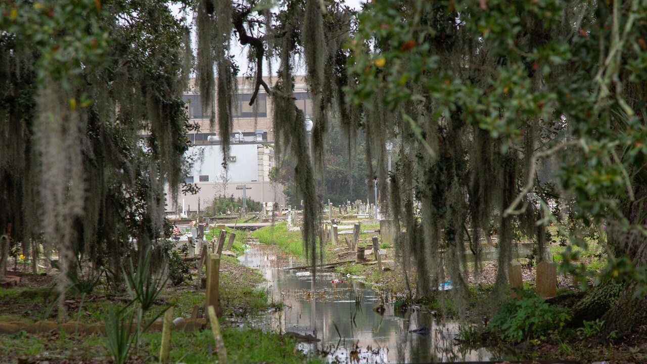 Holt Cemetery is popular with ghost hunters.