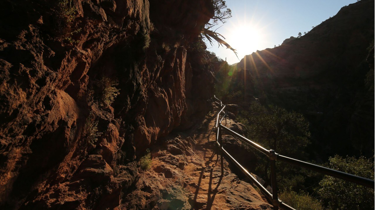 The Canyon Overlook Trail.