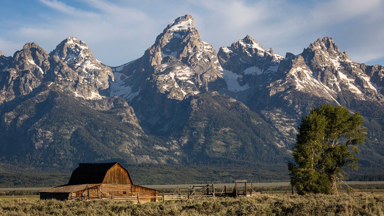 The historic T. A. Moulton’s barn draws photographers from around the world. 