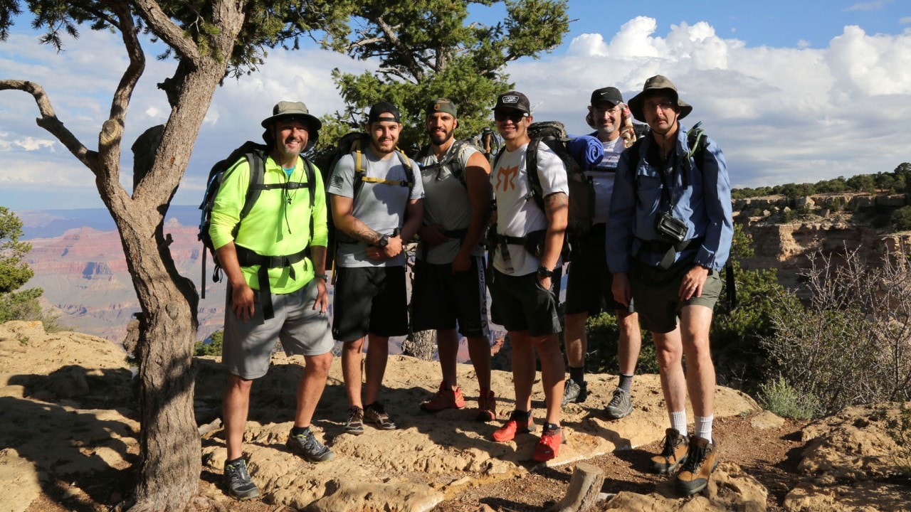 The group before the hike.