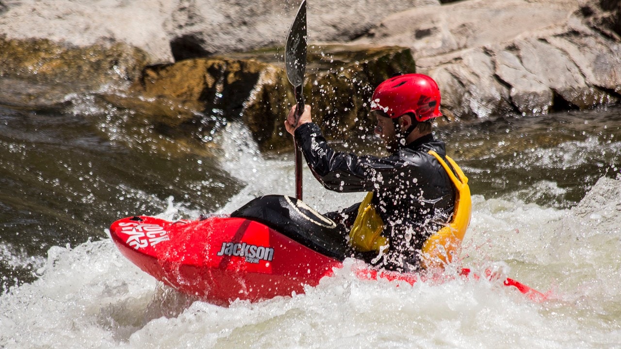 Kayaking in Salida, Colorado 