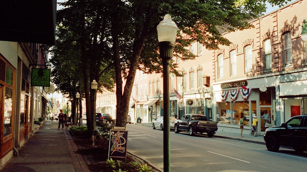 Rockland may look like typical Main Street America, but the food options rival any urban thoroughfare.﻿