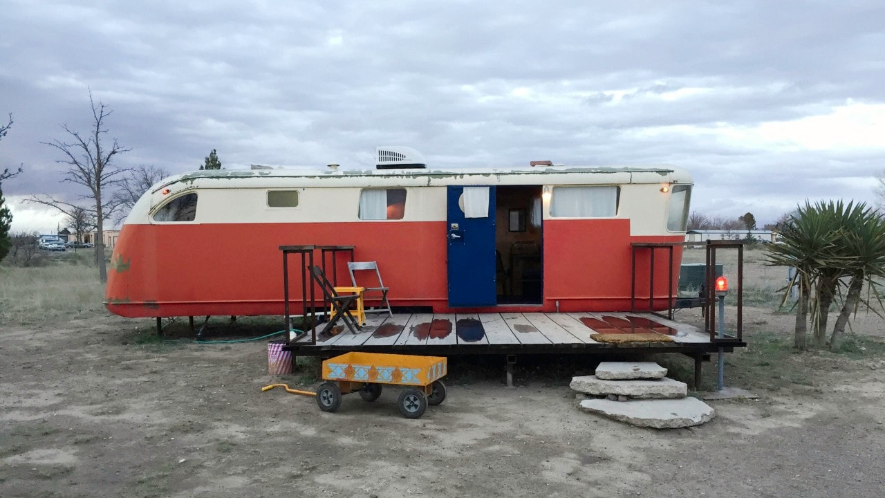 Accommodations in Marfa.