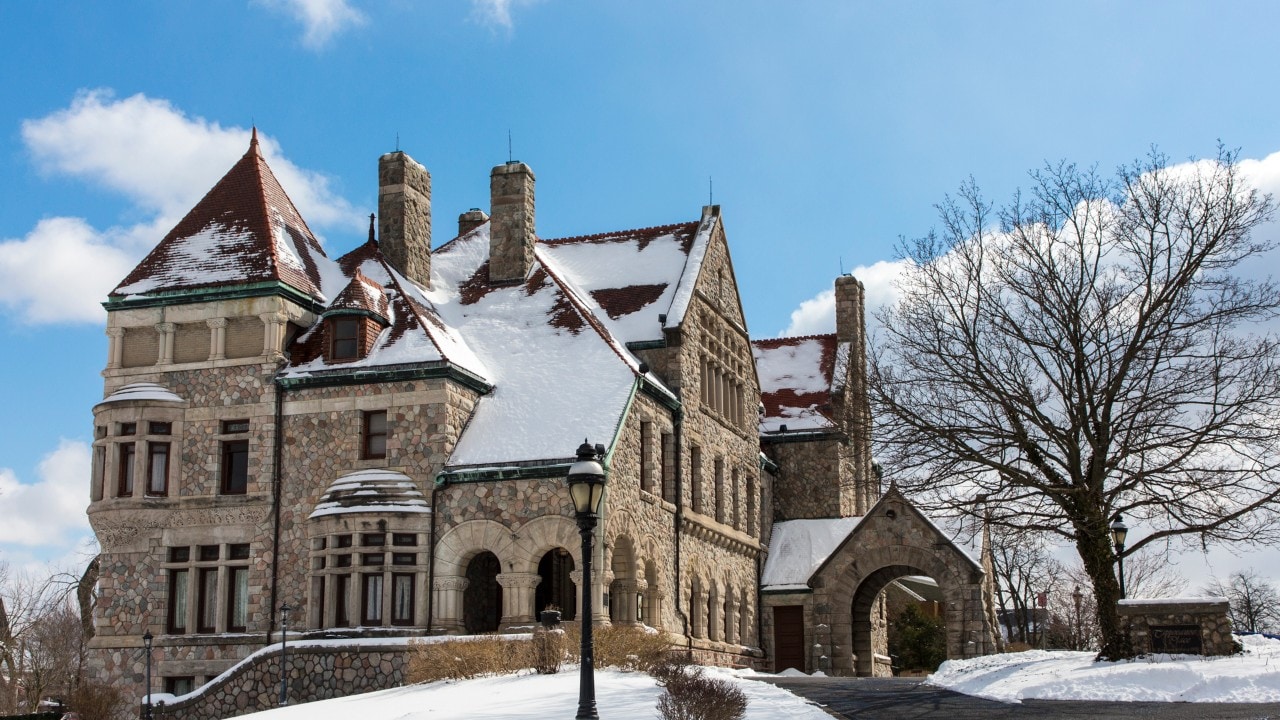 The Studebakers built the Tippecanoe Place Mansion.