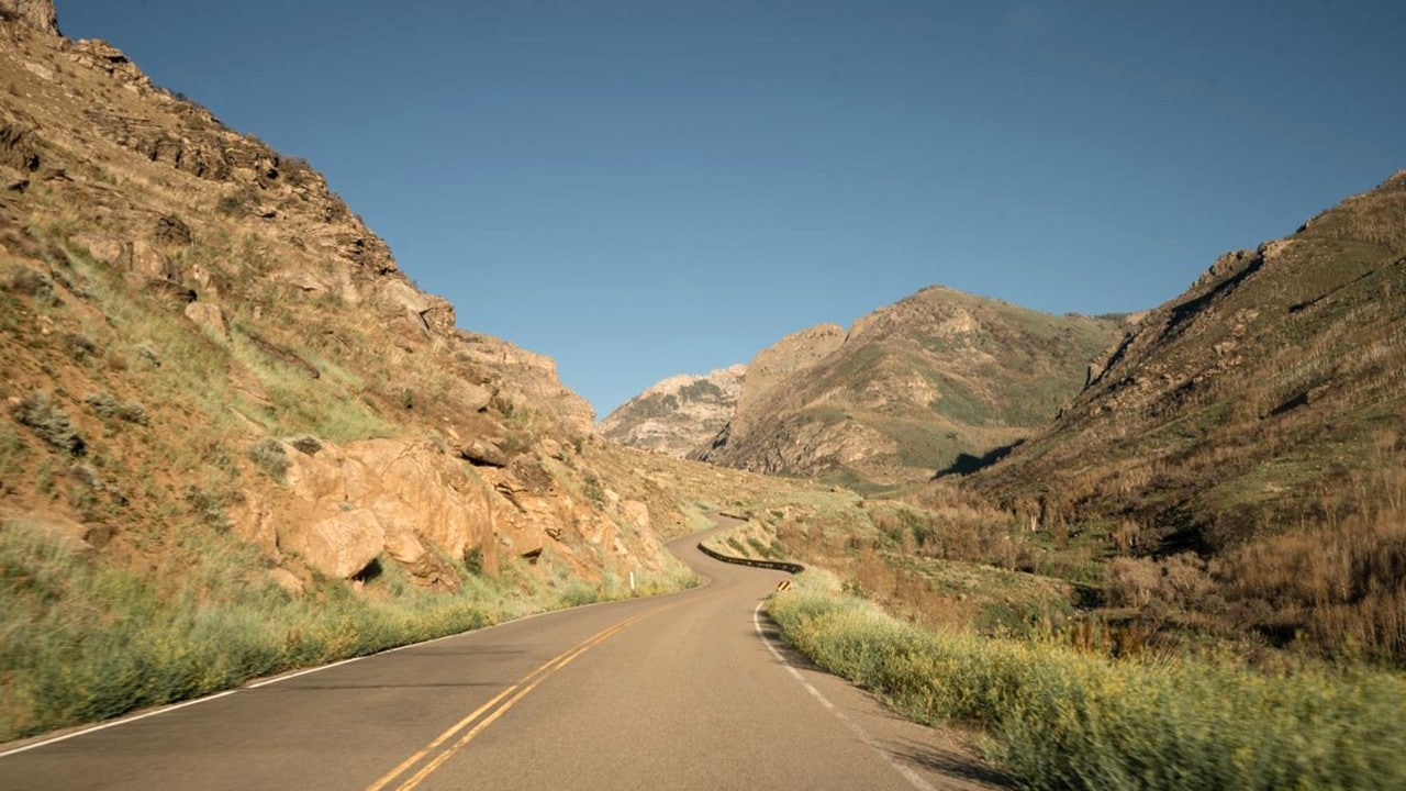 Highway 50 cuts 409 miles through the center of Nevada.