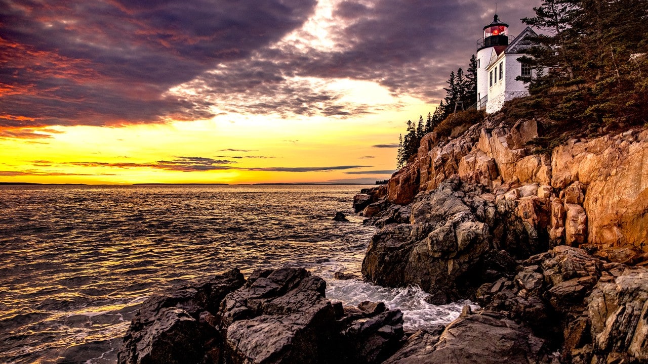 Bass Harbor Head Lighthouse draws photographers to Acadia National Park. Photo by Michael Ciaglo