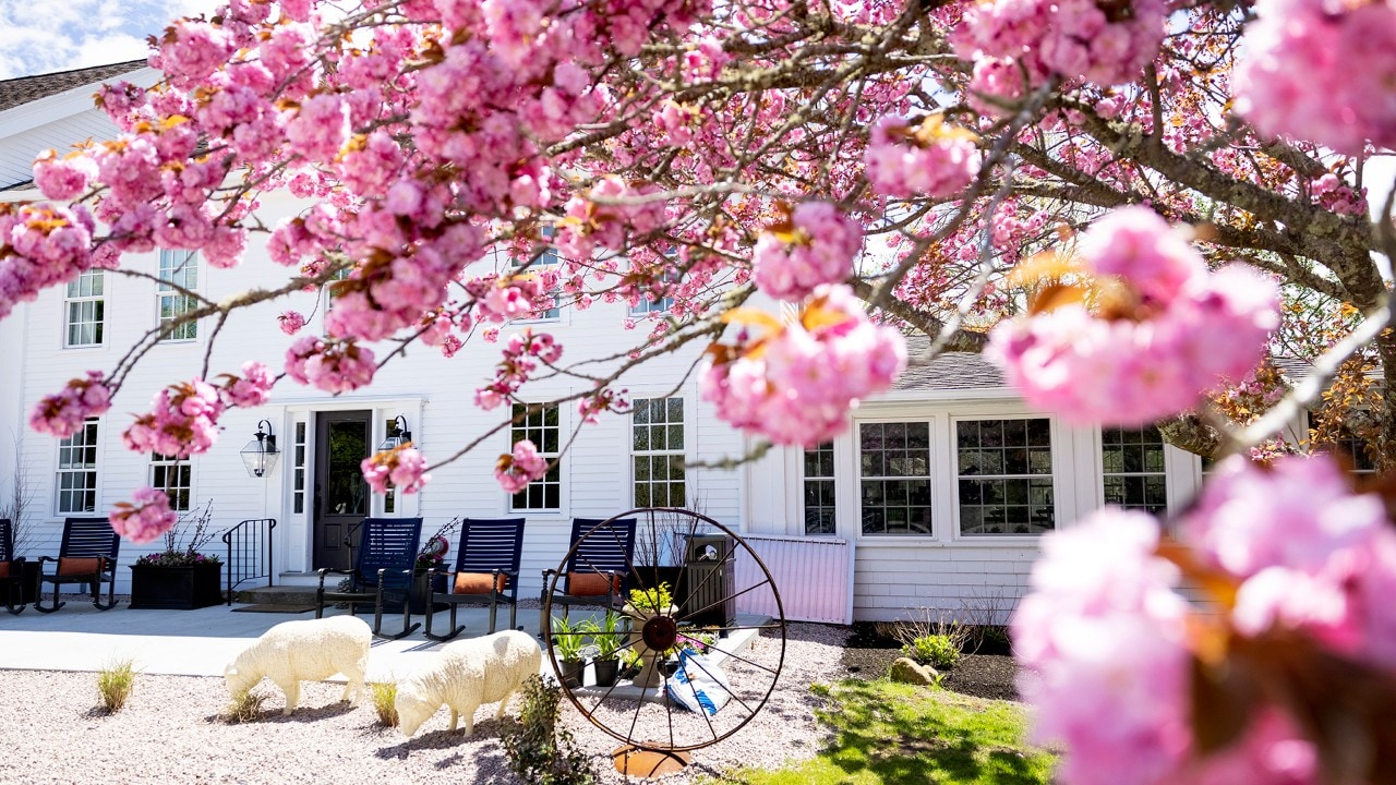 The Shelter Harbor Inn in Westerly makes a lovely overnight stop.