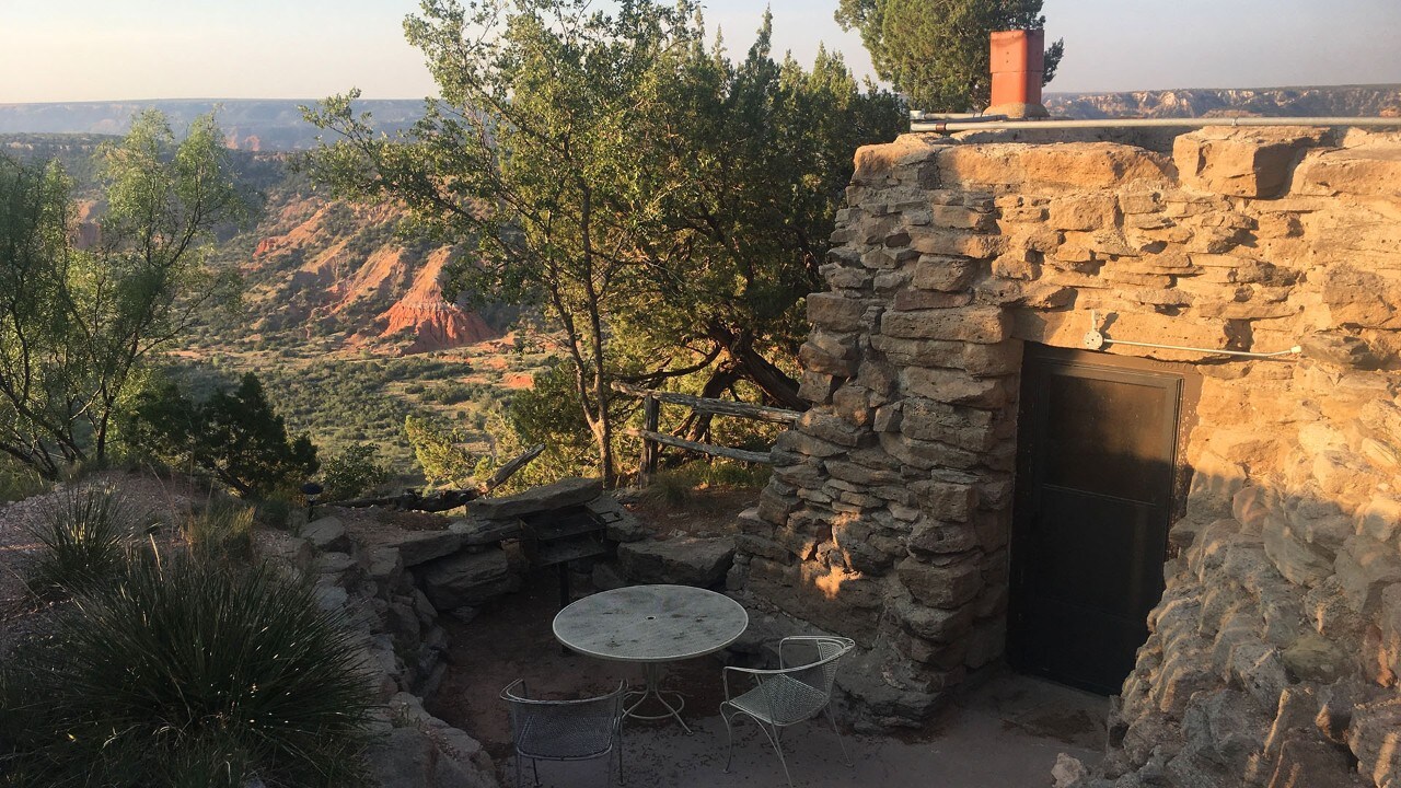 The Lighthouse cabin features a great view.