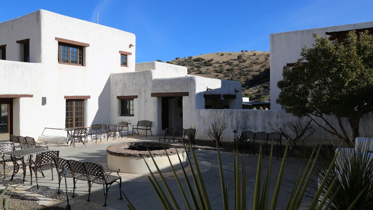 The Indian Lodge in Davis Mountains State Park.