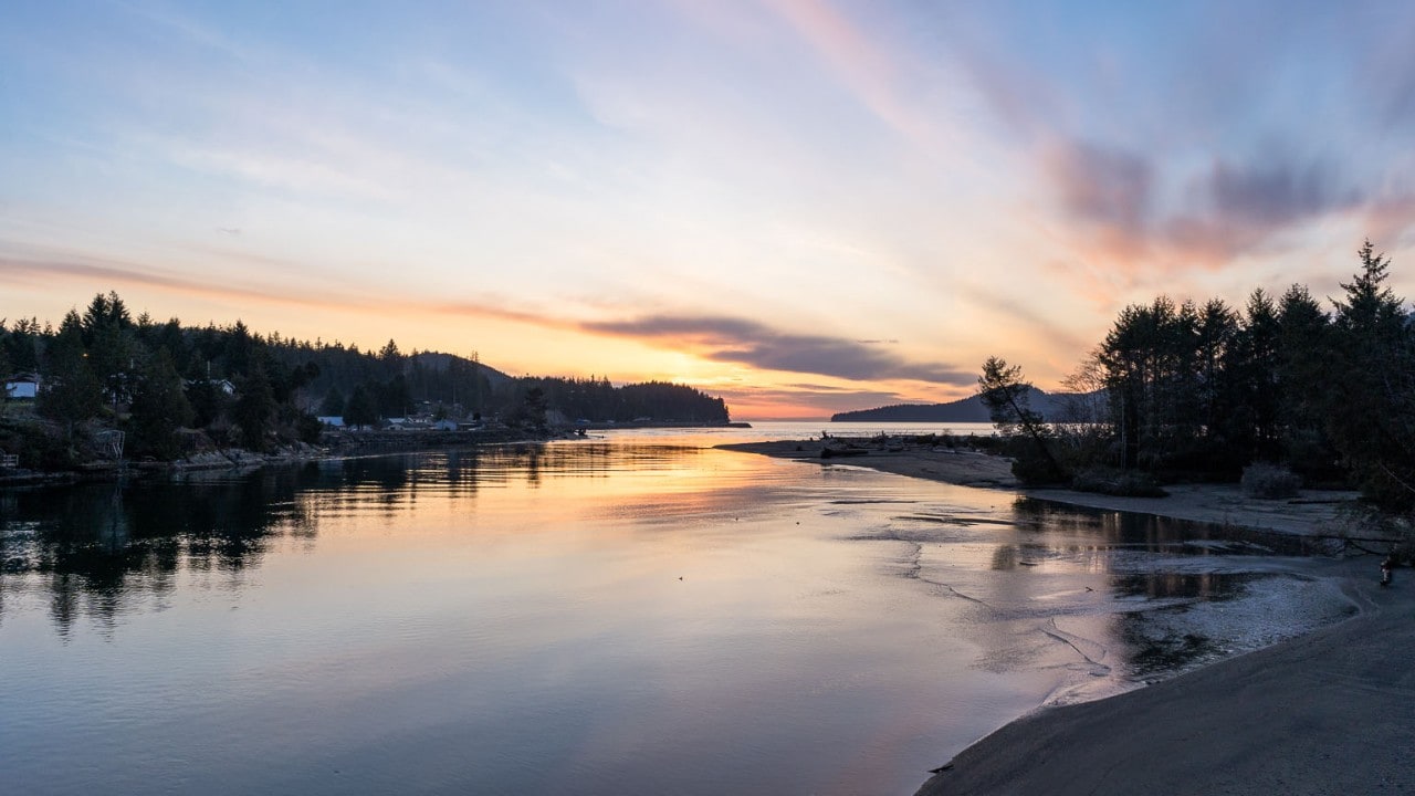 Sunset in Port Renfrew